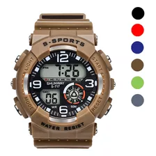 Reloj Digital Multifunción Impermeable Deportivo Para Niños