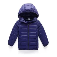 Chaqueta Con Capucha Escolar Invierno Otoño Niños Niñas 