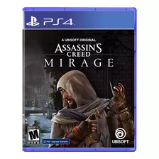 Assassins Creed Mirage Ps4 Latam Standard Ps4 Físico