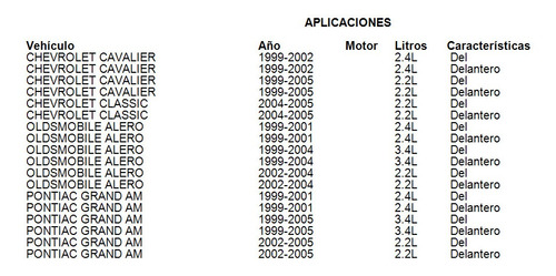 Depsito Anticongelante Alero 1999-2001 2.4l Oldsmobile Foto 2