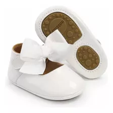 Zapatos Blancos De Princesa Para Niñas Bebés Bautizo Regalo