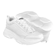 Tenis Casuales Para Dama Miss Pink 182078 Simpiel Blanco