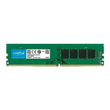 Memoria Ram Basics Color Verde  8gb 1 Crucial Cb8gu2666