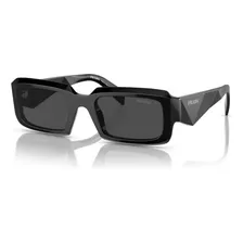 Lentes Solar Prada Pr27zs 16k08z Negro Original Nuevo 