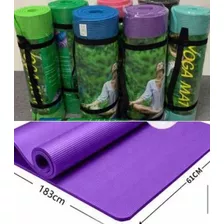 Mat Yoga Grueso Resistente, Alfombra Ejercicio Tapete 10mm