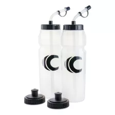 Cannon Sports Botella De Agua Exprimible De 1 Litro Con Tapa