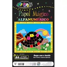 Papel A4 Color - Magico Alfanumerico C/bastao - Off Paper