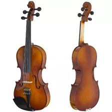 Violín Cecilio Cvn-300 De Madera Maciza De Ébano Con Cuerdas