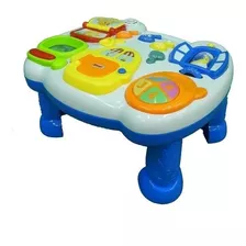 Mesinha Infantil Com Atividades Casinha Zoop Toys Som Luzes 