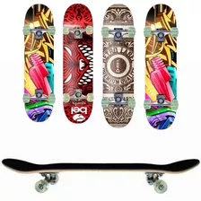 Skateboard Radical Infantil Semi Prof Com Rodas Pu 60kg Bel