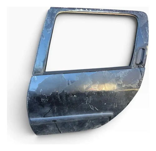 Porta Traseira Esquerda Peugeot 207 Sw 2008 Traseira Esquerda Preto