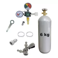 Kit Extração Chopp Cil 6 Kg Reg 1 Via Completo Engate Rápido