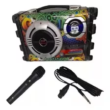 Parlante Portátil Usb Bt Karaoke Cmik Todoaudiochile