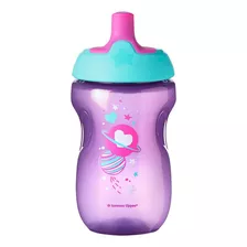 Vaso Antiderrame Tommee Tippee Sportee +12m 10oz Color Morado