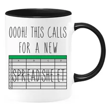  Ah, Isso Exige Uma Nova Caneca De Café Em Planilha - Caneca