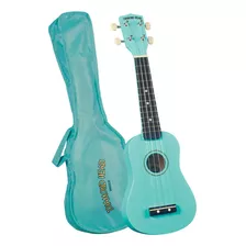 Ukelele Soprano Du-100 Rainbow, Color Negro, De La Marca Di.