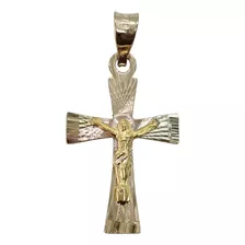 Dije Cruz Crucifijo / Cristo Oro 10k Pequeño + Cadena Regalo