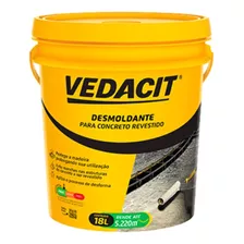 Desmoldante Vedacit 18 Litros Desmol Cd Para Concreto 