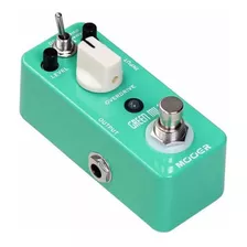 Pedal Efectos Mooer Mod1 Green Mile Overdrive Color Verde