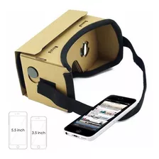 Lentes De Realidad Virtual Google Cardboard 3d Gafas iPhone
