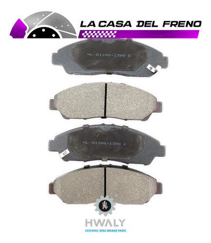 Pastilla De Freno Delantera Honda Odyssey 3.5 2015 5fn Foto 2