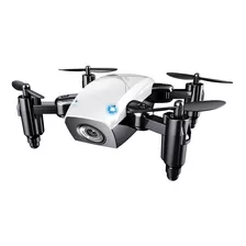 Mini Drone Broadream S9w Con Cámara Hd White 1 Batería