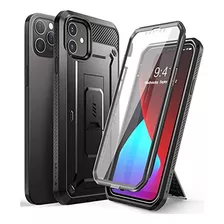 Carcasa Supcase Para iPhone 12 /12 Pro Color Black