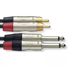 Stagg Ntc3pcmr N-series Deluxe Twin Cable Con Conector Telef