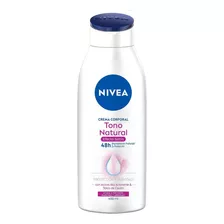 Crema Corporal Nivea Tono Natural Satín Protección 400 Ml