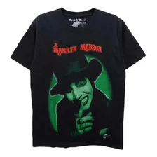 Playera Rock & Death Marilyn Manson Smells Like Children