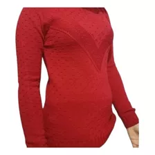 Blusa Vermelha De Tricot Feminina