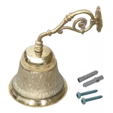 Campana Para Timbre (campana De Pared) De Bronce