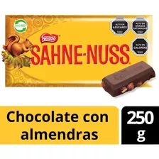 Chocolate Con Almendras Sahne Nuss Tableta De 250gr Nestle
