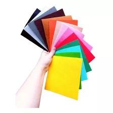 Fieltro Kit De 15 Piezas De 15 X 15 Cm Colores Surtidos