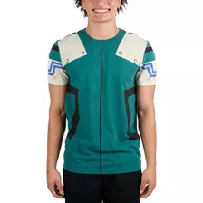 Bioworld My Hero Academia Deku Hero Suit Cosplay Camisa (gra