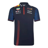 Polo Con DiseÃ±o De Red Bull Sergio Perez Racing De F1 2023