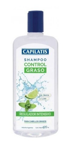 Capilatis Shampoo Control Graso X 420ml Regulador Intensivo