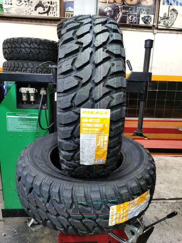 Paquete 2 Llantas 265/70 R17 Mirage Mr-mt172 10c 121/118q Foto 6