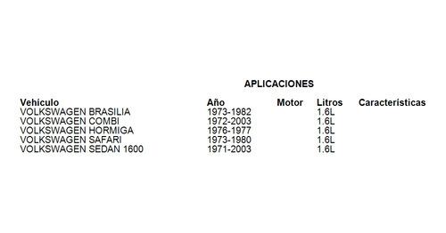 Multiple Admision Volkswagen Sedan 1600 1971-2003 1.6l Foto 5