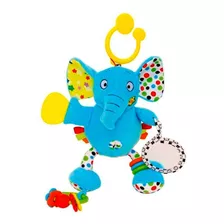 Colgante Elefante Biba Toys - Sonajero Elefante -vamosajugar