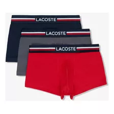 Pack De 3 Boxer Lacoste En Algodón Para Hombre 5h0451-23