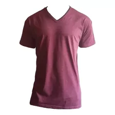 Blusa Masculina Manga Curta Gola V Plus Size