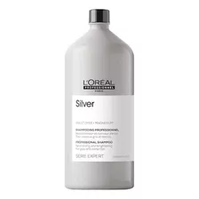 Loreal Shampoo Matizador Silver Cabellos Blancos 1500ml