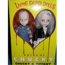 Chucky Y Tiffany Mezco Living Dead Dolls 24 Cm
