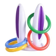 Juego Inflable Orejas De Conejo Con Aros