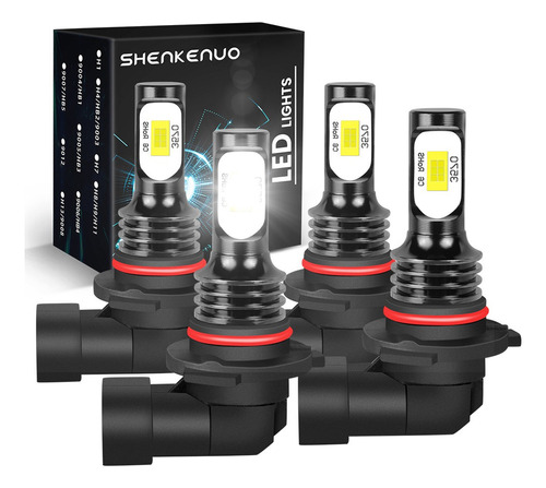 Foto de Para Chevrolet S10 1998-2003 8000k Led Faro Kit 9005 Hb4