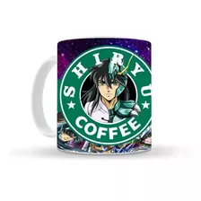 Caneca Saint Seiya Shiryu Cavaleiro Do Zodiaco Anime Nerd