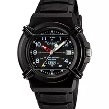 Relógio Masculino Casio Analógico Hda-600b-1bvdf Garantia+nf Cor Da Correia Preto