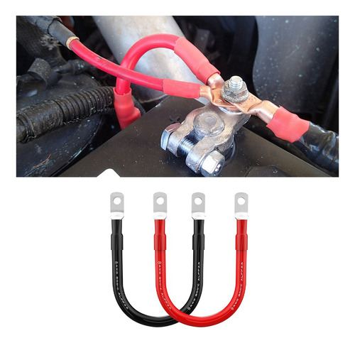 Battery Inverter Cable Set With 8 Awg Terminals Foto 7