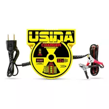 Fonte Carregador Charger Usina Spark 32a Com Garras Jacaré Cor Amarelo